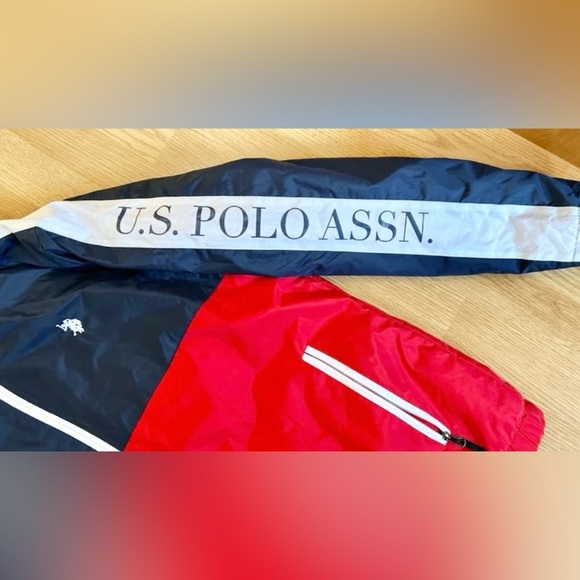 U.S. POLO ASSN. Polar Fleece Jacket men’s coat new condition - Picture 4 of 8